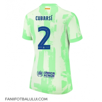Barcelona Pau Cubarsi #2 Tricou Fotbal Replică 2024-25 Femei Treilea